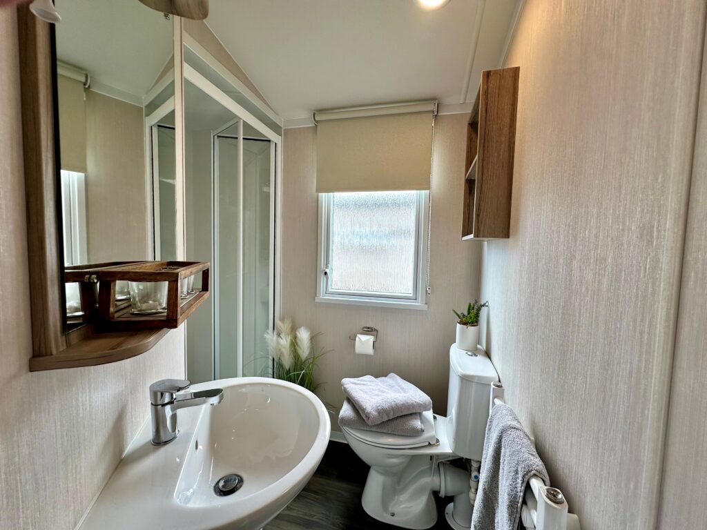 Amble caravan park - Bathroom