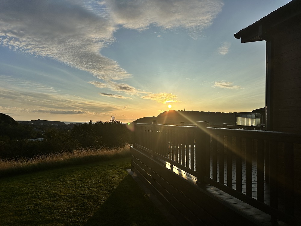 lodge decking view