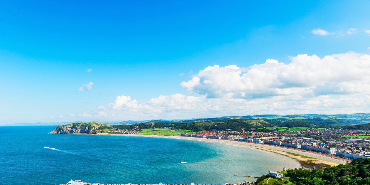 North Wales beach